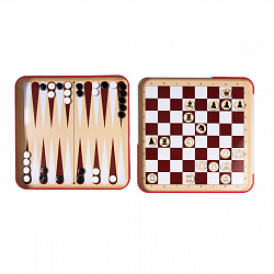 Магнитные игры для маленьких «Шахматы, шашки, нарды» (3 в 1)