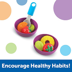 Развивающая игрушка Мы растем "Фруктовый салат" (серия New Sprouts, 18 элементов)