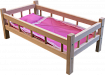 Кроватка кукольная № 10, цвета в ассортименте