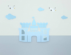 Комплект настенных панелей - стенд "Крепость"