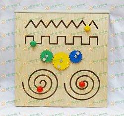 Тренажер для развития мелкой моторики. Вариант 1