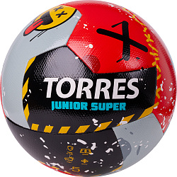 Мяч футбольный детский TORRES Junior-5 Super HS тренировочный, размер 5
