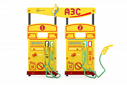 Учебно-игровой макет "Заправка АЗС" (мобильный)