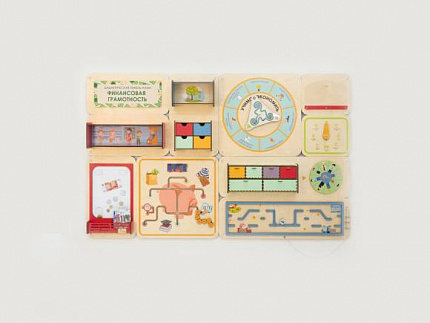 Дидактическая настенная панель «Финансовая грамотность»