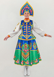 Русский павловопосадский костюм женский Василиса