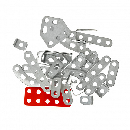 Конструктор металлический с подвижными деталями "Мотоцикл"