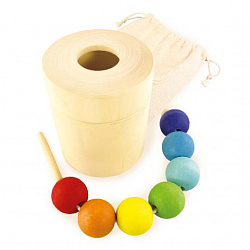 Сортер "Бочонок и Шнуровка"