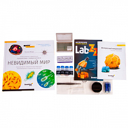 (RU) Набор  LabZZ MV1 Lime: микроскоп и книга