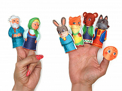 Пальчиковый театр Колобок  фетр (7дет)