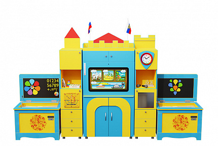 Профессиональный интерактивный логопедический комплекс «Логозамок» Logo 53