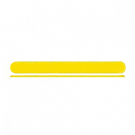 Полоса тактильная, рифленая, без штифта, 5х30х290, H-5мм, I-0мм, PVC, желтый 59178-PVC-290x30x5-Y