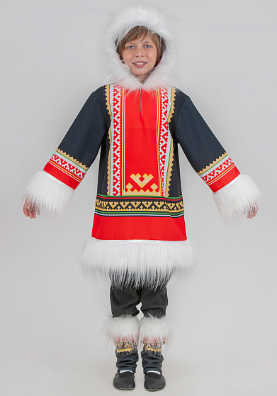 Северный костюм Танец огня для мальчика