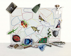 Магнитное развивающее пособие "Упрямые звуки" Звук "Щ"