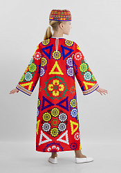 Узбекский национальный костюм для девочки