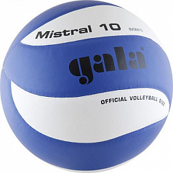 Мяч волейбольный GALA Mistral 10  любительский, размер 5
