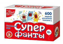 Игра настольная Суперфанты (600 заданий ). Серия АКТИВ time