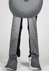 Волк ростовая кукла из фетра для детей / 100 см.