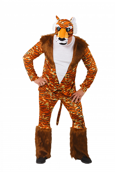 Карнавальный костюм взрослый "Тигр "Шархан""