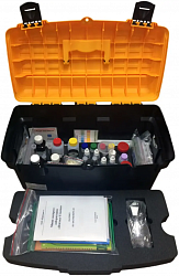 Мини-экспресс-лаборатория для учебных экологических исследований, почвенная, 10 показателей, с методическим обеспечением и руководством